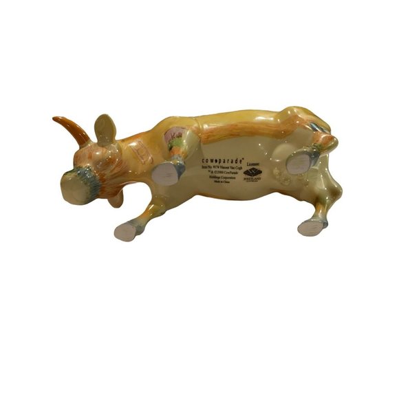 Cow Parade Vincent Van Cogh 2000 #9174 Figurine SIGNED. - Picture 4 of 4